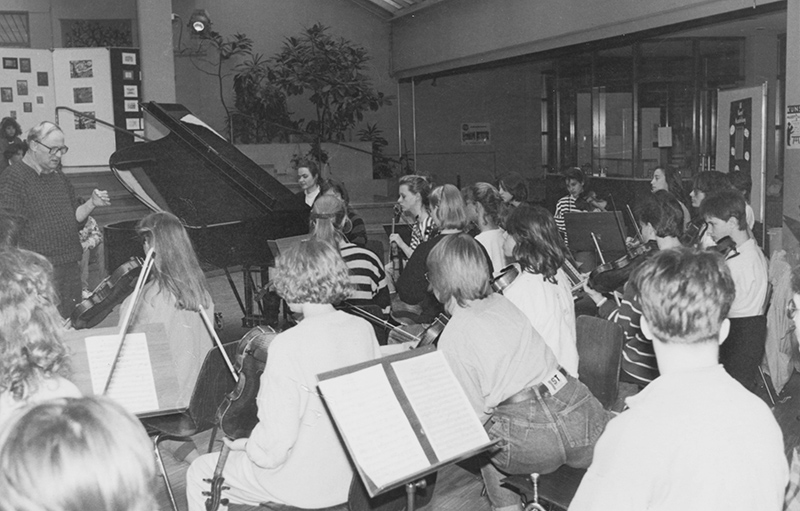 Klavierkonzert am Gymnasium