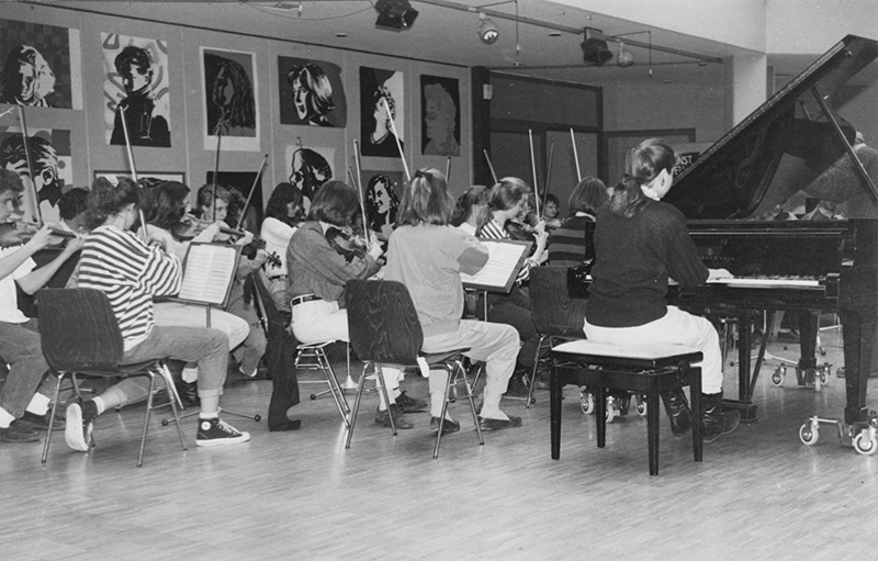 Klavierkonzert am Gymnasium